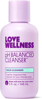 Love Wellness pH Balancing Cleanser | Feminine Vaginal Wash | Fragrance-Free | Vaginal Cleanser for Balanced pH, Intimate Health & Hygiene | Non-Irritating with Aloe Vera for Sensitive Skin | 5 Fl Oz