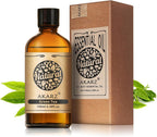 AKARZ 100ml Green Tea Essential Oil Natural Green Tea Oil Pure for Candle Making,DIY Skincare Products Massage,Home Spa Relaxation