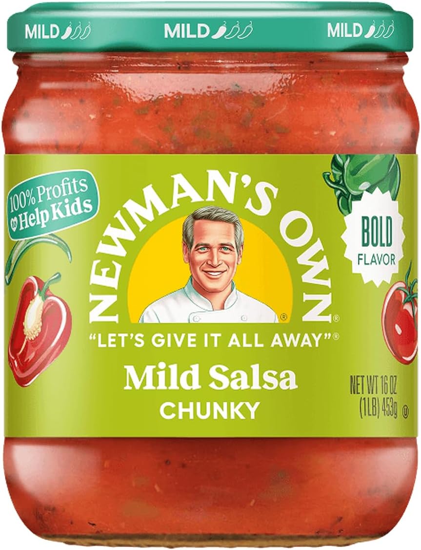 Newman's Own Salsa Bandito Mild 16 oz (Pack of 8)