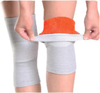 Thermal Knee Warmer with Warm Lining Stretch Knit Arthritic Knee Sleeves Night Sleep Knee Wrap Pad Brace Support Band