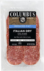 COLUMBUS Italian Dry Salame Reduced Fat, 4 Ounce