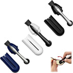 3Pcs Portable Eye Glasses Cleaner, Efficient and Durable Carbon Microfiber Technology, Lens Cleaner with Carbon Microfiber Tech and Mini Sunglasses Brush Cleaning Tool Kit