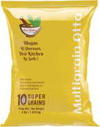Desi Kitchen Multigrain (10 Super Grains) Wheat Flour (Chakki Atta) 4lbs