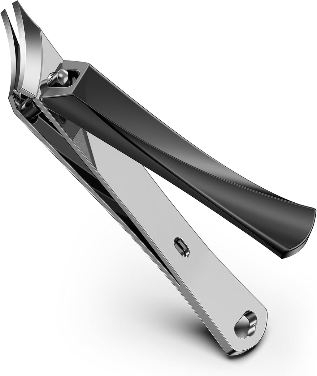 FERYES Ingrown Nail Clipper - Slant Curved Blade Nail Clipper for Thick Toenails and Ingrown Nails, Podiatrist Toenail Clippers for Seniors and Men