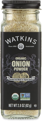 Watkins Gourmet Organic Spice Jar, Onion Powder, 2.8 Oz