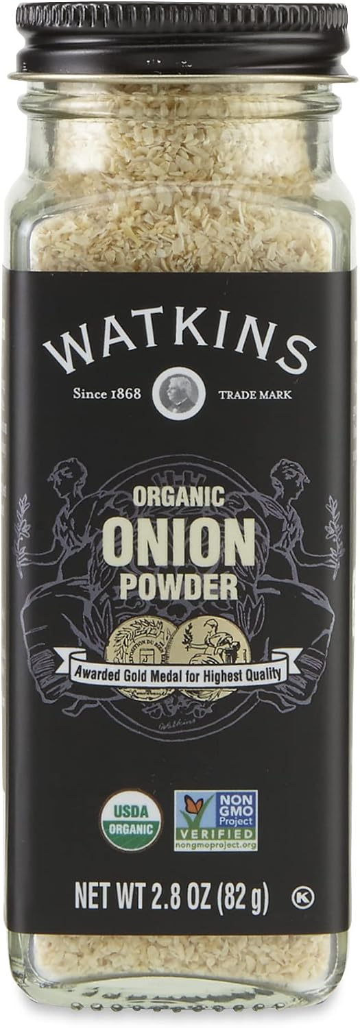 Watkins Gourmet Organic Spice Jar, Onion Powder, 2.8 Oz