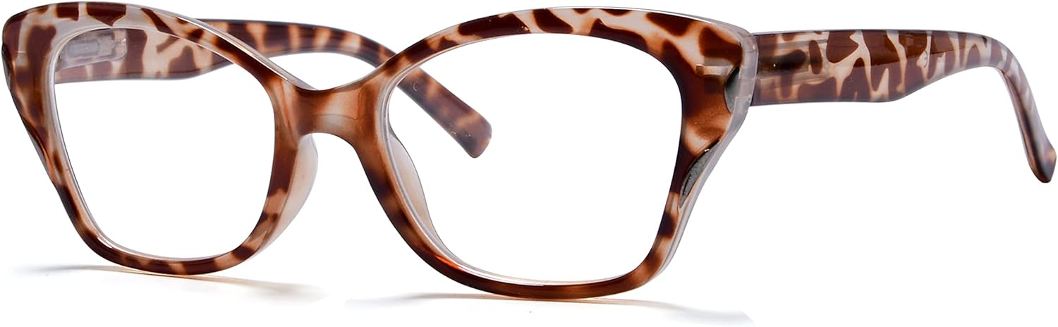 Eyekepper Reading Glasses for Women Cateye Ladies Readers - Tortoise +1.75