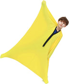SANHO Dynamic Movement Sensory body Sock,Small, 3-5 Years,40" L x 27" W,Good for Height:35"-40",For Autistic & Sensory Processing Disorders,Updated Version,Yellow.