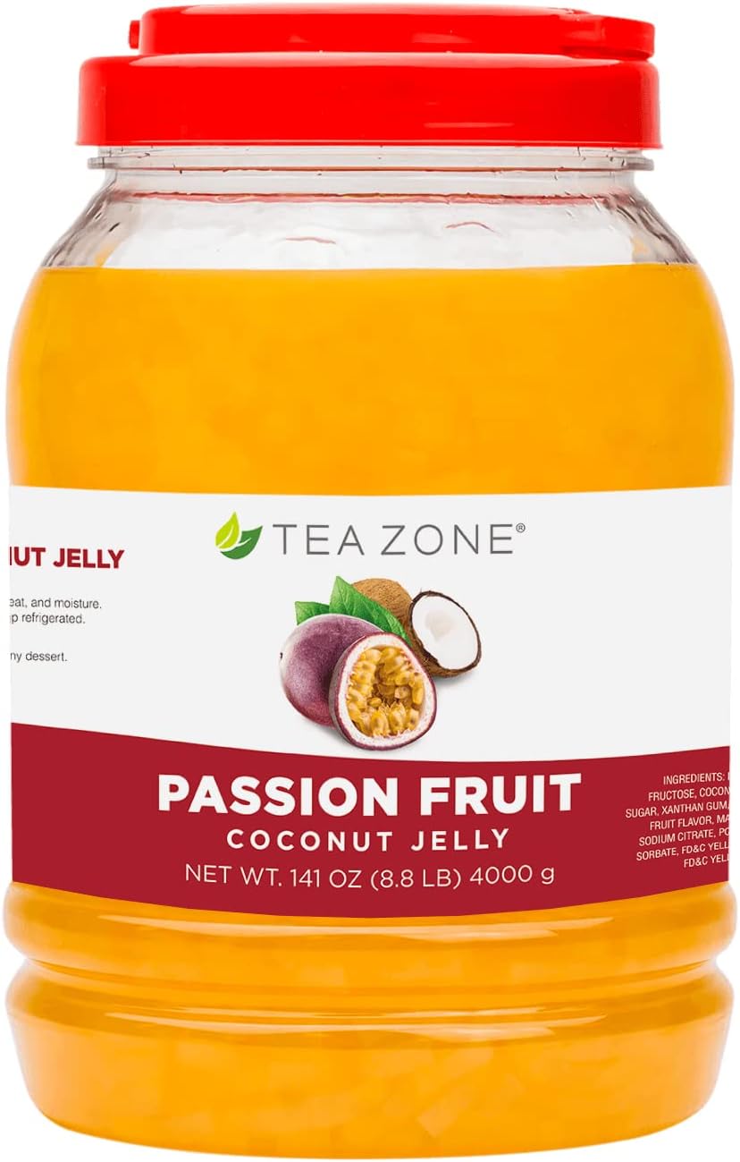 Tea Zone B2007 Passion Fruit Coconut Jelly - Jar (8.8 lbs)