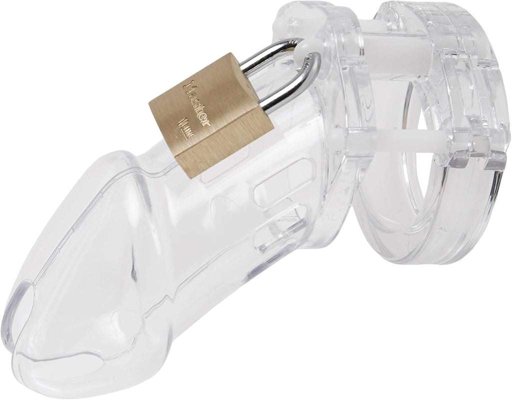 CB-X CB-6000 Male Chastity Device, Clear