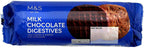 Marks & Spencer Milk Chocolate Digestives (6 pack) 300g