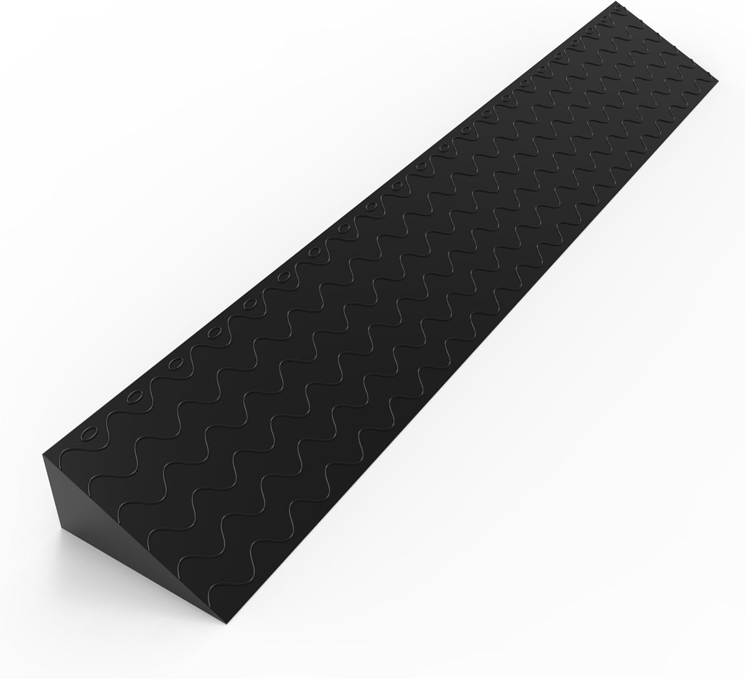 Henka 3.5" Rise Threshold Ramps for Doorways, Wheelchair Ramp for Home Steps, Door Threshold Ramp with Anti-Slip Surface (Color: Black, Size: 39x7.6x3.5in)