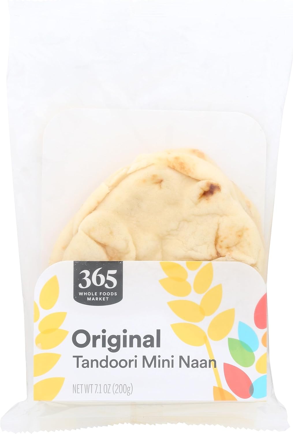 365 by Whole Foods Market Original Tandoori Mini Naan, 7.1 OZ