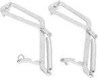 Acouto 2 Pcs Seafood Grabber Stainless Steel Fishing Tools for and Predatory Fish with Ergonomic Design