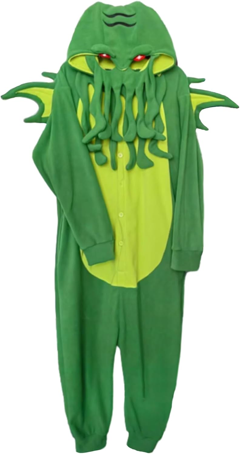 Halloween Onesie Adult Pajamas Unisex One Piece Christmas Party Costume Animal Cosplay Jumpsuit Homewear Sleepwear