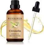 Citronella Essential Oil 30ML - 100% Pure and Natural Oils for Aromatherapy Diffuser - 1 Fl Oz/Citronella