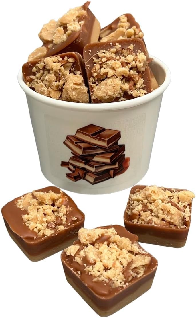 BUTTER BRICKLE TOFFEE BITES Wax Melts with crumble | Fake Food | 6 melts | 4.5 oz