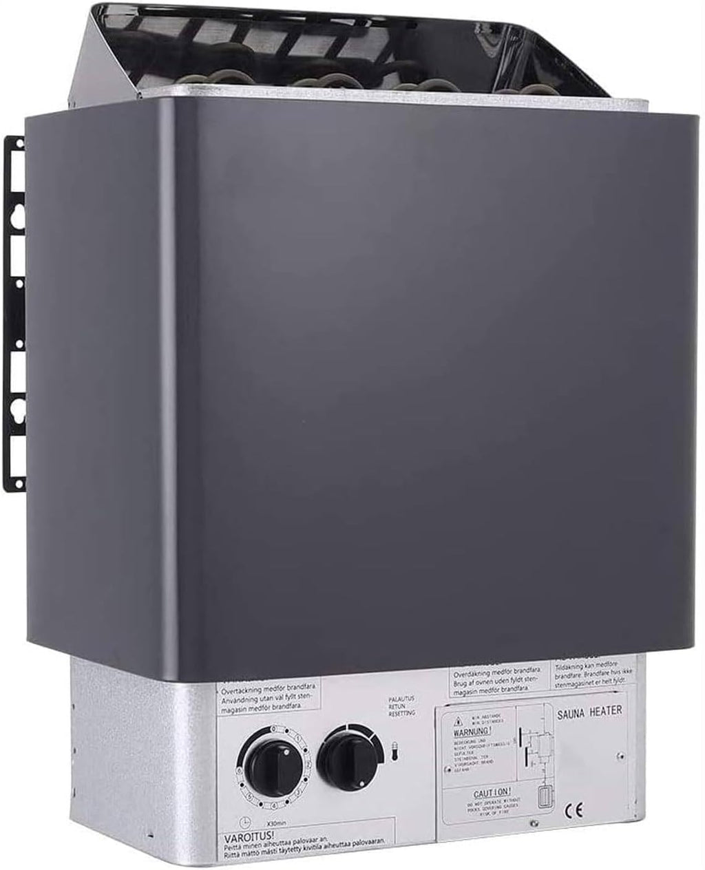 Electric Sauna Heater, Sauna Stove Oven Dry Steam Sauna, with Integrated Internal Control, 3-9KW Sauna Heating Stove Dry Steam Bath 3KW