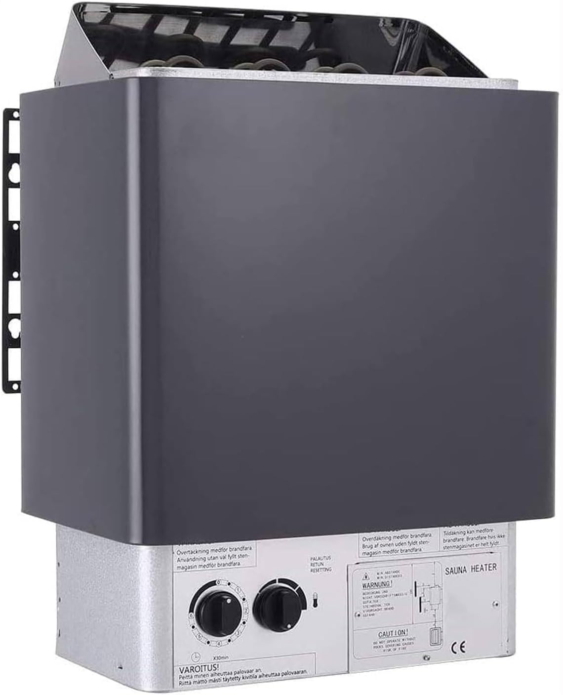 Electric Sauna Heater, Sauna Stove Oven Dry Steam Sauna, with Integrated Internal Control, 3-9KW Sauna Heating Stove Dry Steam Bath 3KW