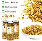Plant Gift Organic Sweet Osmanthus Tea, 桂花 Gui Hua Tea,Sweet Olive, flower tea Health Care skin care Chinese flower 40G/1.41oz