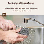 12-Pack Fine Steel Wire Balls Kitchen Stain Removal Dishwashing Pot Brush Steel Wool Wire Scrubber