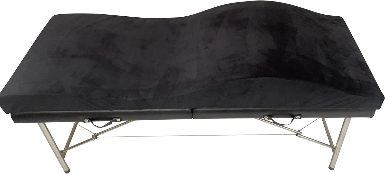 Endelle Lash Bed Topper,Ergonomic Curvy Massage Table Cushion,Premium Foam Massage Bed of Esthetician Supplies