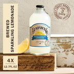 Bundaberg Sparkling Fruit Drink, Lemonade 12.7 Fl Oz Bottles (Pack of 4)