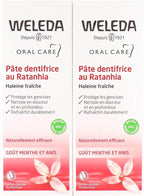 Weleda Toothpaste with Ratanhia 2x75ml