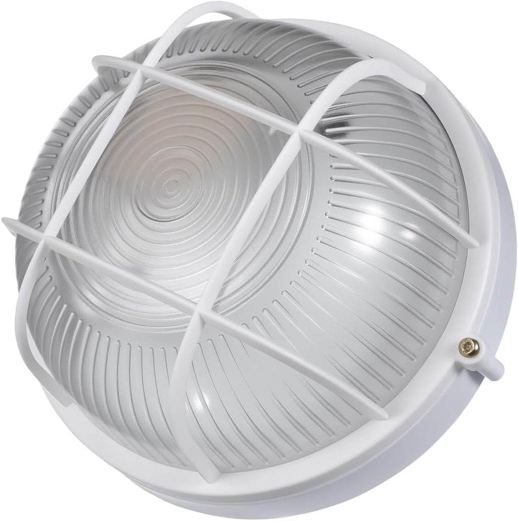 Portable Sauna Explosion-Proof Light 6.88X6.88X3.74In Waterproof Steam Room Lamp Well Lighting Fitting Durable Frosted Glass