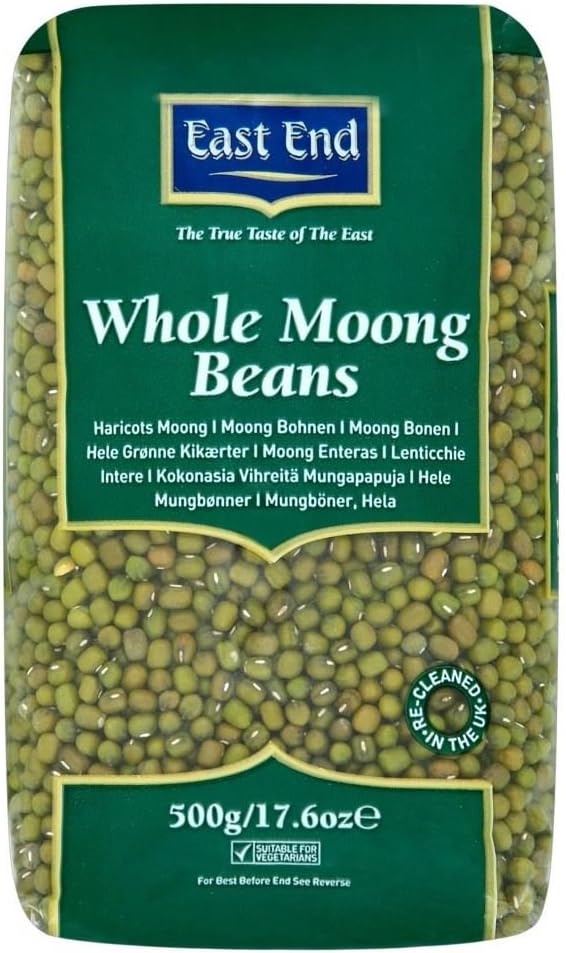 East End Whole Moong Beans (500g) - Pack of 2