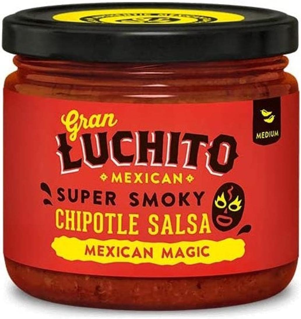 Chipotle Salsa - No Added Sugar - Gran Luchito Mexican