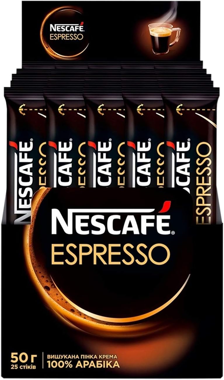 Nescafé Nescafe Instant Coffee Sticks 25 sticks 1.76oz (Espresso)