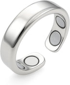 Lympathic Drainage Therapeutic Magnetic Ring, Metiz Titanium Ion Therapy for Weight Loss, Adjustable Health & Slimming Rings for Women, Wellness Gifts