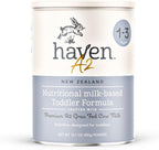 Haven A2 Cow Toddler Formula, Grass Fed Cow Milk Powder for Toddlers With Protein, Probiotics, Prebiotics, Lutein and Omega 3 Dha, Easy Digestion Formula, Non GMO, American Made, 14.1 Oz
