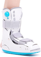 Air Cam Walker Fracture Boot, Medical Inflatable Walking Boot, Orthopaedic boot for Sprained Ankle, Stress Fracture, Broken Foot or Achilles Tendonitis (Manual Inflation, S)