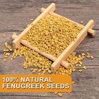 FullChea - Fenugreek Seed Tea Bags, 40 Teabags, 3g/bag - Premium Whole Fenugreek Methi Seeds - Non-GMO - Caffeine-free - Support Digestion