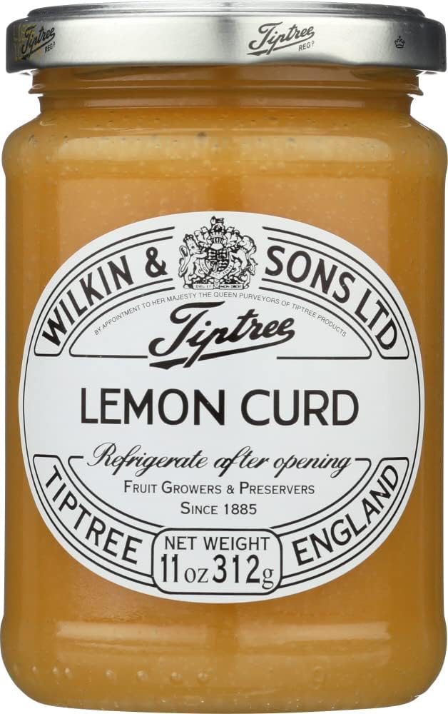Tiptree Lemon Curd by Wilkin and Sons 312g (Pack of 3)