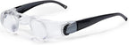 Magnifyiglasses, Glasses Type Head-Mounted Hyperopia Magnifier Hd Double Screw Focusimagnifier for Readicrafts Repair Magnifier Myopia Type/Myopia Type