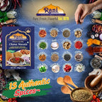 Rani Chana Masala (Garbanzo Curry 15-Spice Blend) 3.5oz (100g) ~ All Natural | Vegan | No Colors | Gluten Friendly | NON-GMO | Indian Origin