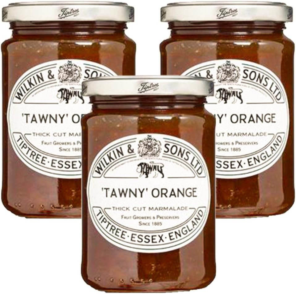 Bundle of 3 Tiptree Preserve Tawny Orange Marmalade 340g x 3 Jars Delivers 3-5 Days USA