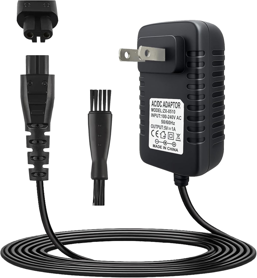 Replacement Charger for Remington Shaver HC4250 HC5870 HC5950 PF7500 PF7600 PG6170 PG6171 PG6250 PG6255 XR1330 XR1340 XR1370 XR1400 XR1430 XF8550 XF8700,5V Trimmer Charging Cord for Remington Razor