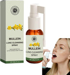 Mullein Lung Cleansing Spray,Organic Herbal Lung Cleanse Mist with Mullein Leaf Extract,Natural Lung Easy Breathing & Respiratory Support, Relief and Lung Cleanse (1)