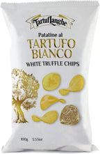 TartufLanghe White Truffle Chips – Gourmet Italian Potato Snack, Gluten-Free, Vegan, Nut-Free White Truffle Potato Chips for Unique Appetizers, Tapas, Dips, & Charcuterie - 3.53 oz (Pack of 1)