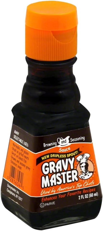 Gravy Browning and Seasoning Sauce 2 Ounces (Case of 12)