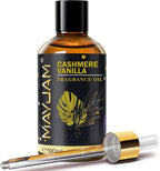 Cashmere Vanilla Fragrance Oil Essential Oil, MAYJAM 3.38FL.OZ Cashmere Vanilla Oil for Diffusers for Home, Long Lasting Scented Oils for Soap Candle Making - 100ML