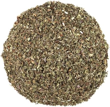 Organic Peppermint Leaf Cut & Sifted, 4 Ounces (Mentha piperita) USDA Certified | Resealable Pouch| Packaged in The USA (Pack of 1)