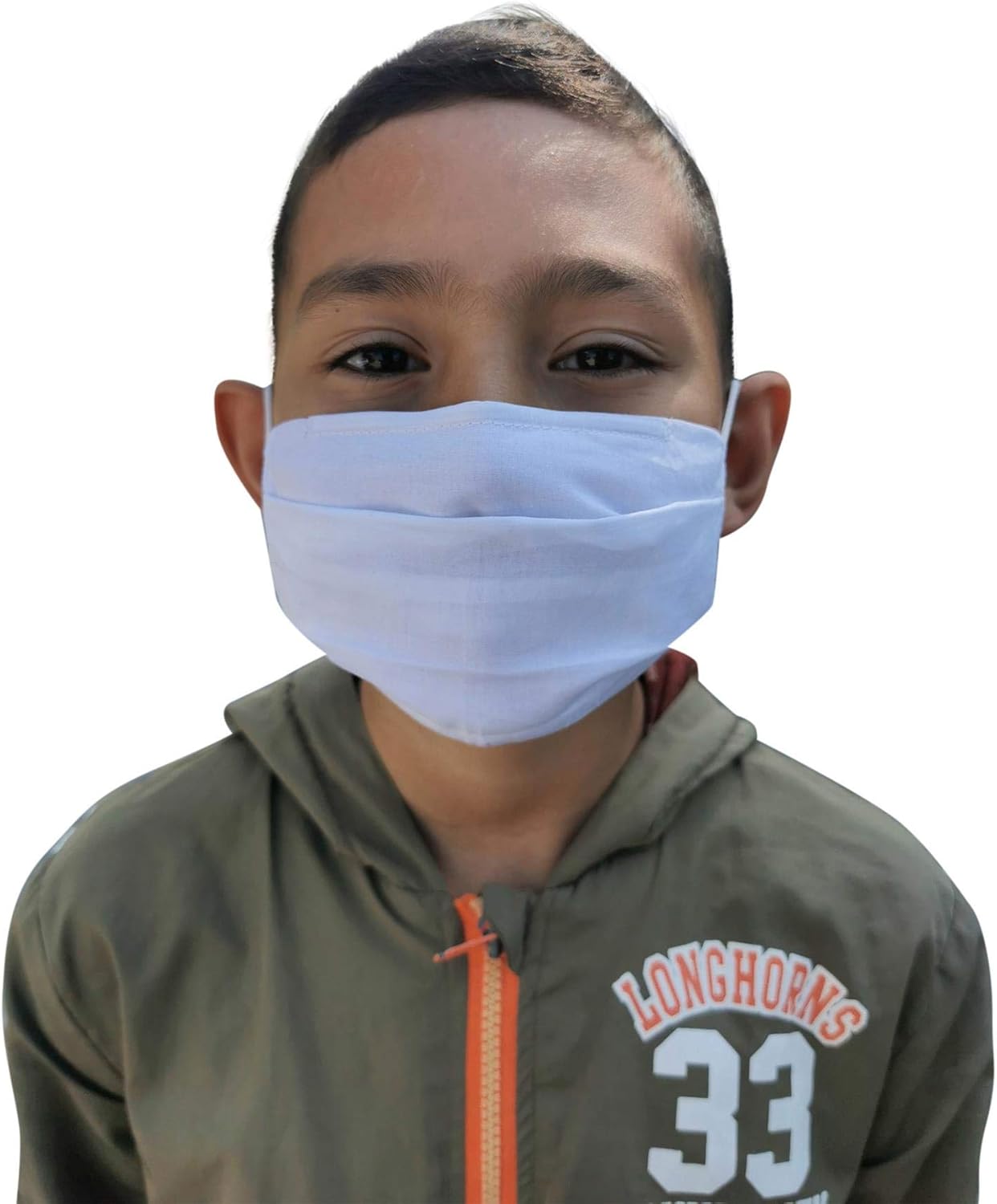 LOFBAZ Cotton Cloth Face Coverings Washable Reusable with Filter Pocket