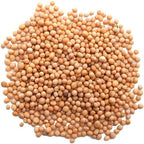 Pride of India Yellow Mustard Seeds 11 oz | Aromatic & Pungent Whole Mustard Seeds Spice for Cooking, Pickling & Tempering | Used in Curry, Salad Dressing, Chicken, Meat & Sauces | Easy to Store