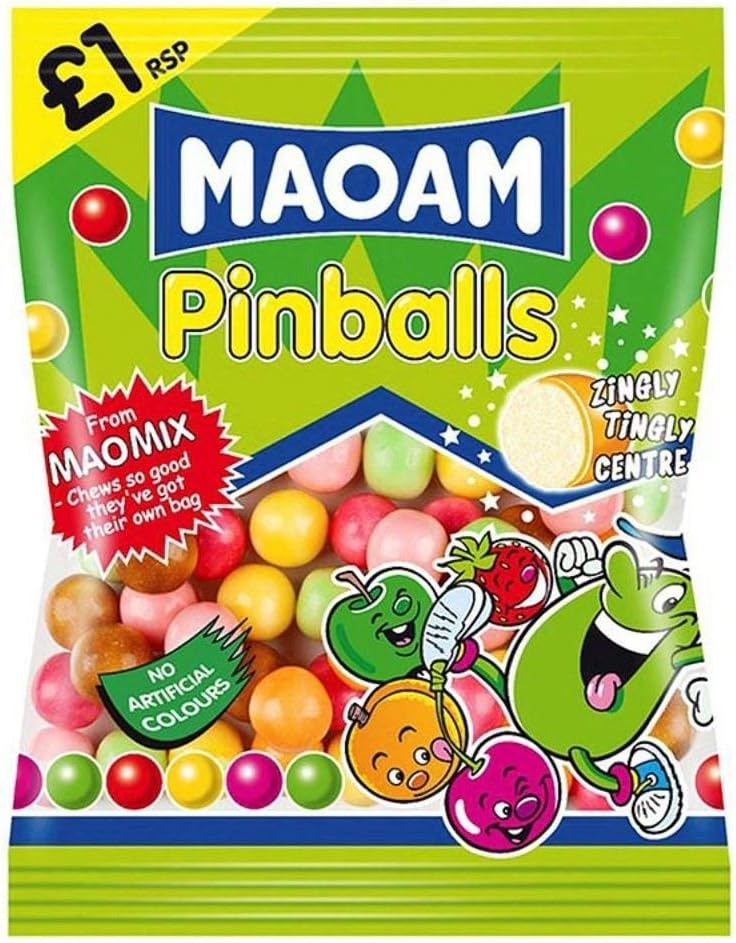 Haribo Maoam Pinballs (180g) - Pack of 2