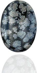 GEMSCITE Thumb Worry Stones Metaphysical Gemstone Crystal Healing Reiki Men Women Gift FENG Shui Positive Energy Love Wellness Palm Stones Wicca Powerful